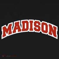 Madison Wisconsin Classic Athletic Sports Women's Hoodie thumb 2