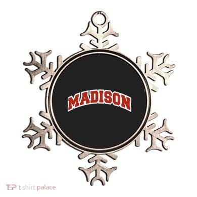 Madison Wisconsin Classic Athletic Sports Ornament