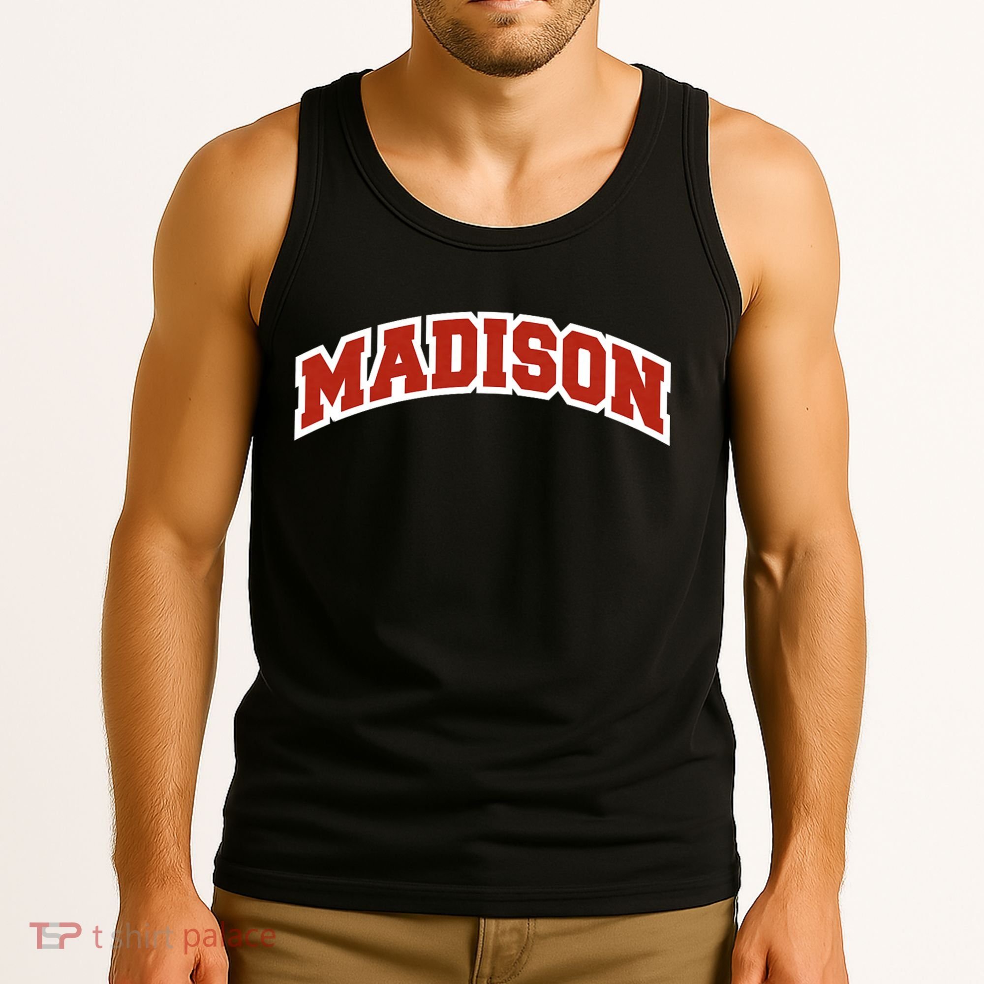 Madison Wisconsin Classic Athletic Sports Tank Top