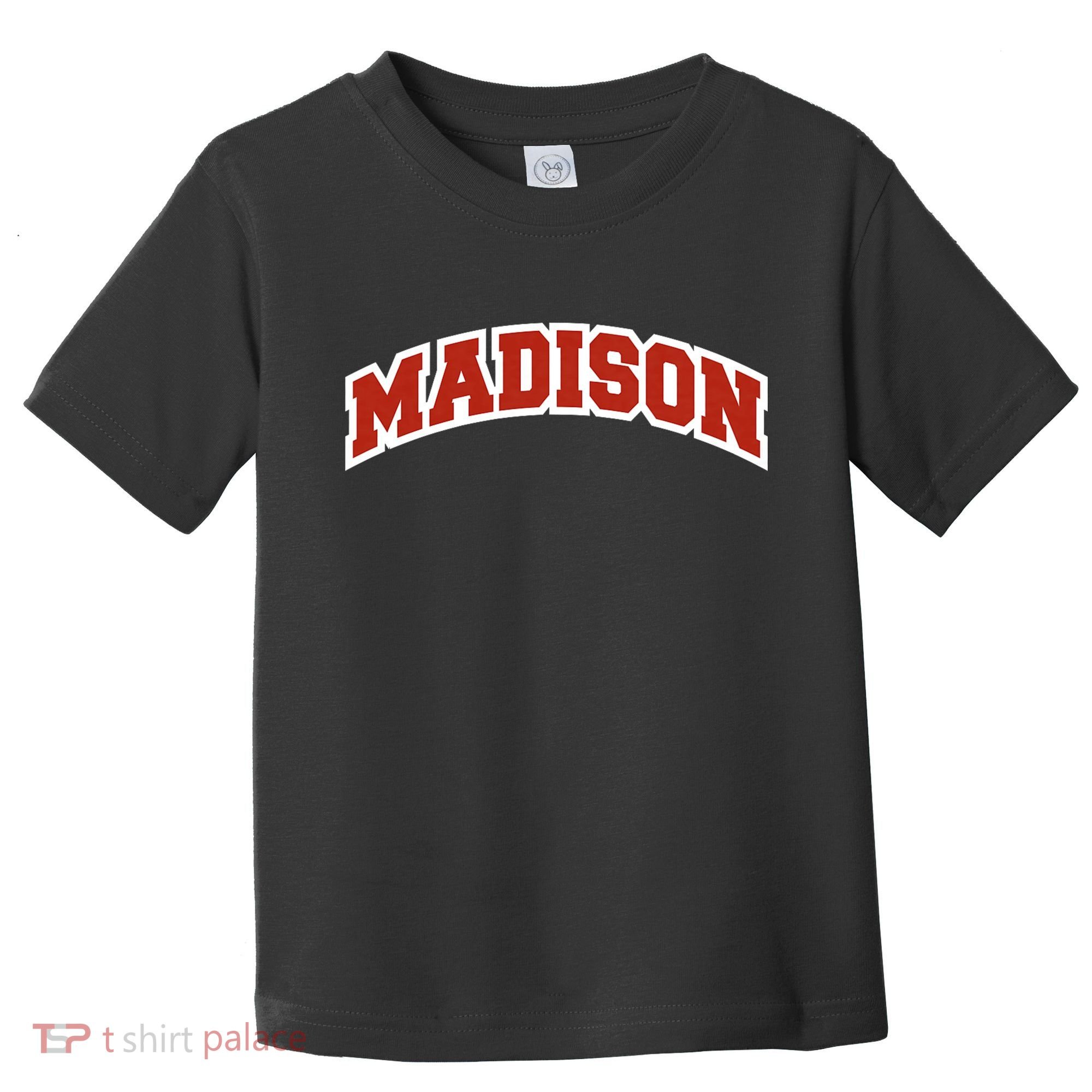 Madison Wisconsin Classic Athletic Sports Toddler T-Shirt