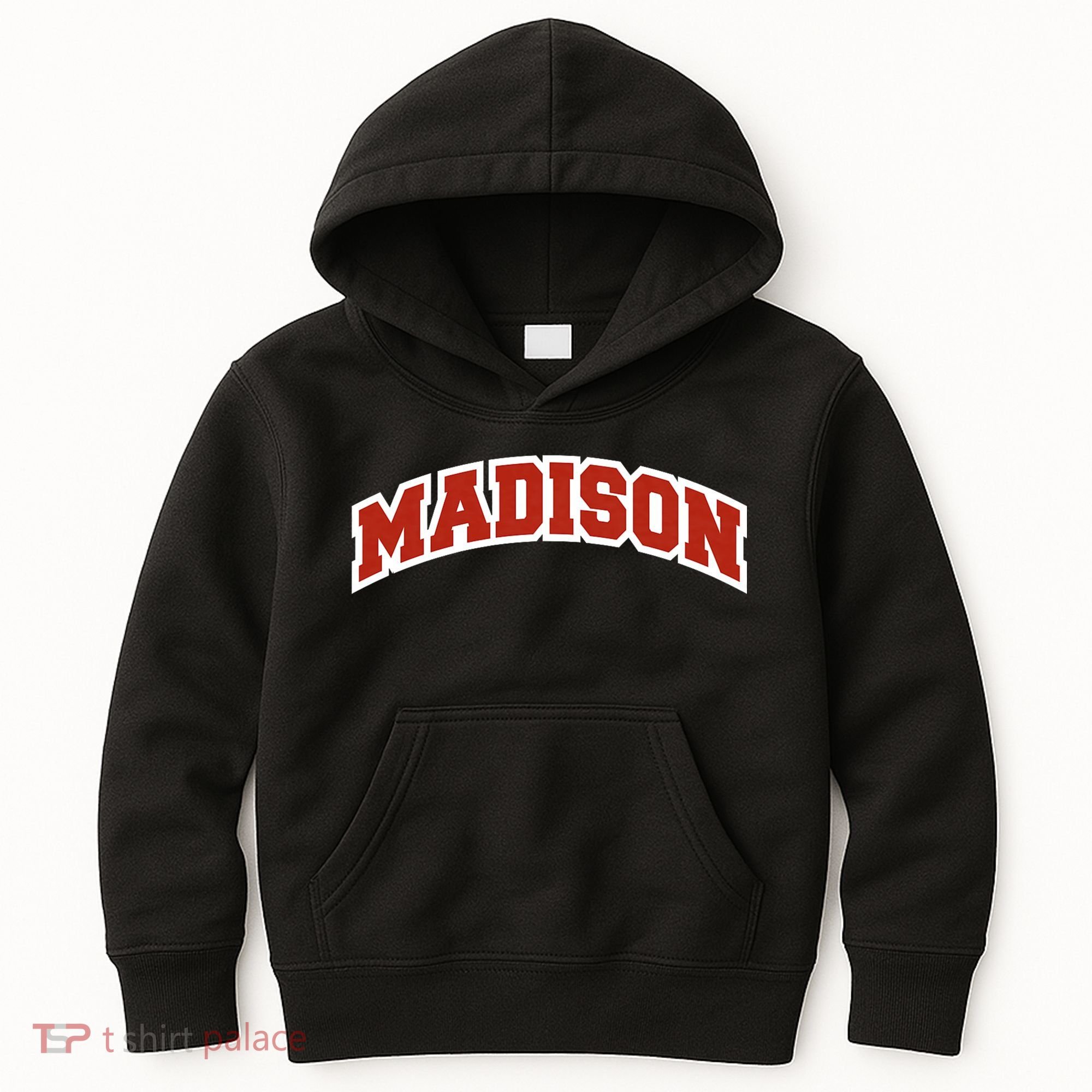 Madison Wisconsin Classic Athletic Sports Kids Hoodie