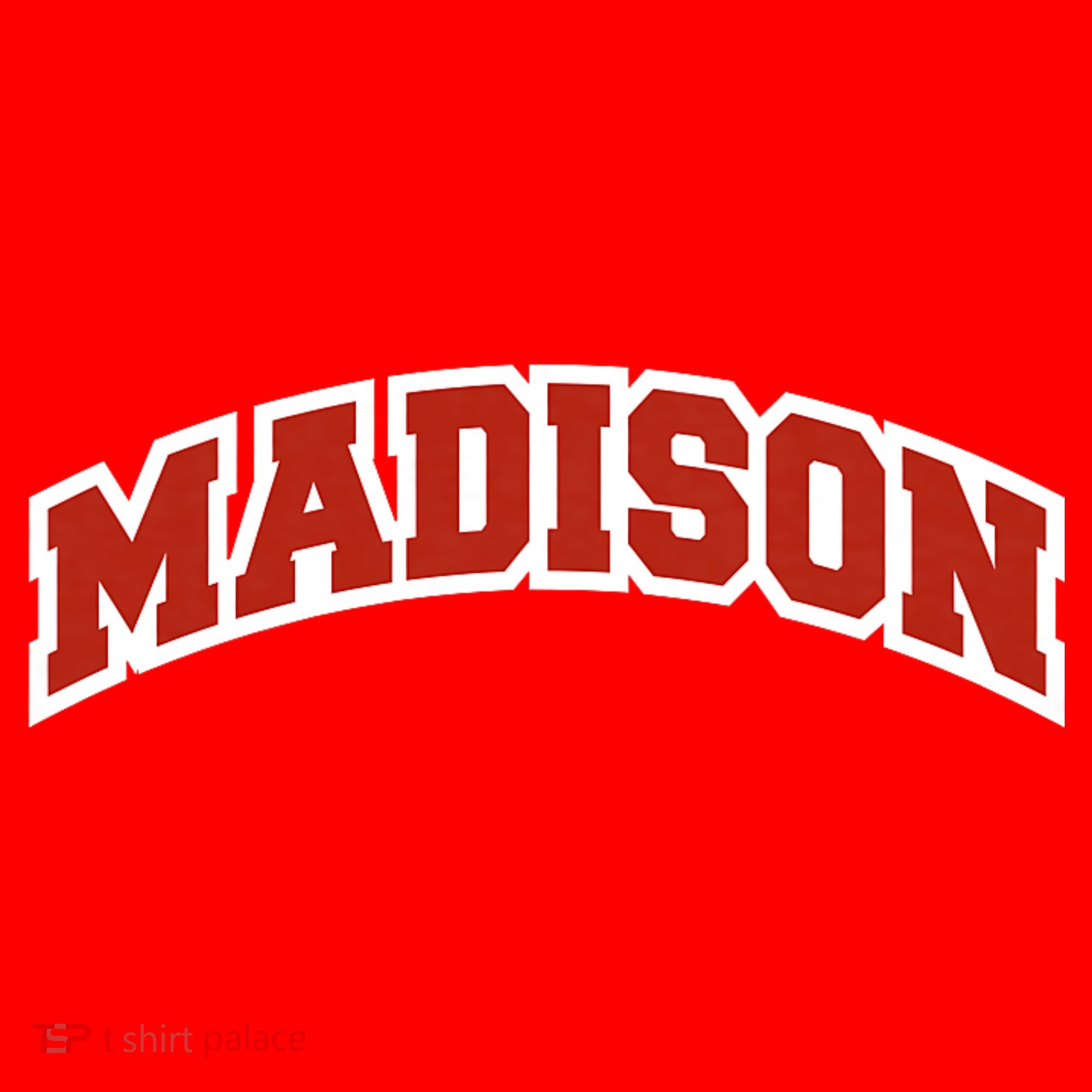 Madison Wisconsin Classic Athletic Sports Santa Hat