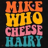 Mike Who Cheese Hairy Funny Memes Humours Jokes Retro Groovy Ladies PosiCharge Tri-Blend Wicking Tank thumb 2