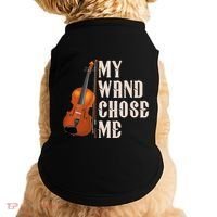 My Wand Chose Me Violin Musician Humor Doggie Tank thumb 0