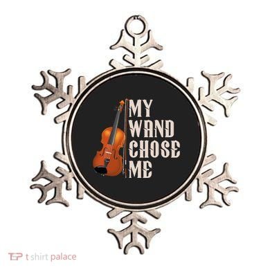 My Wand Chose Me Violin Musician Humor Ornament
