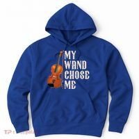 My Wand Chose Me Violin Musician Humor Hoodie thumb 0