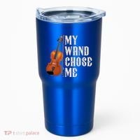 My Wand Chose Me Violin Musician Humor Tumbler thumb 0