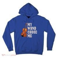 My Wand Chose Me Violin Musician Humor Tall Hoodie thumb 0