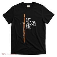 My Wand Chose Me Bassoon Player Funny Bassoon Humor T-Shirt thumb 0