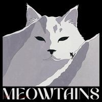 Meowtains Winter Cat Art Snow Skiing On Cat Mountain Coffee Mug thumb 5