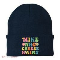Mike Who Cheese Hairy Funny Word Play Humor Harry Beanie thumb 0