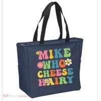 Mike Who Cheese Hairy Funny Word Play Humor Harry Tote Bag thumb 2