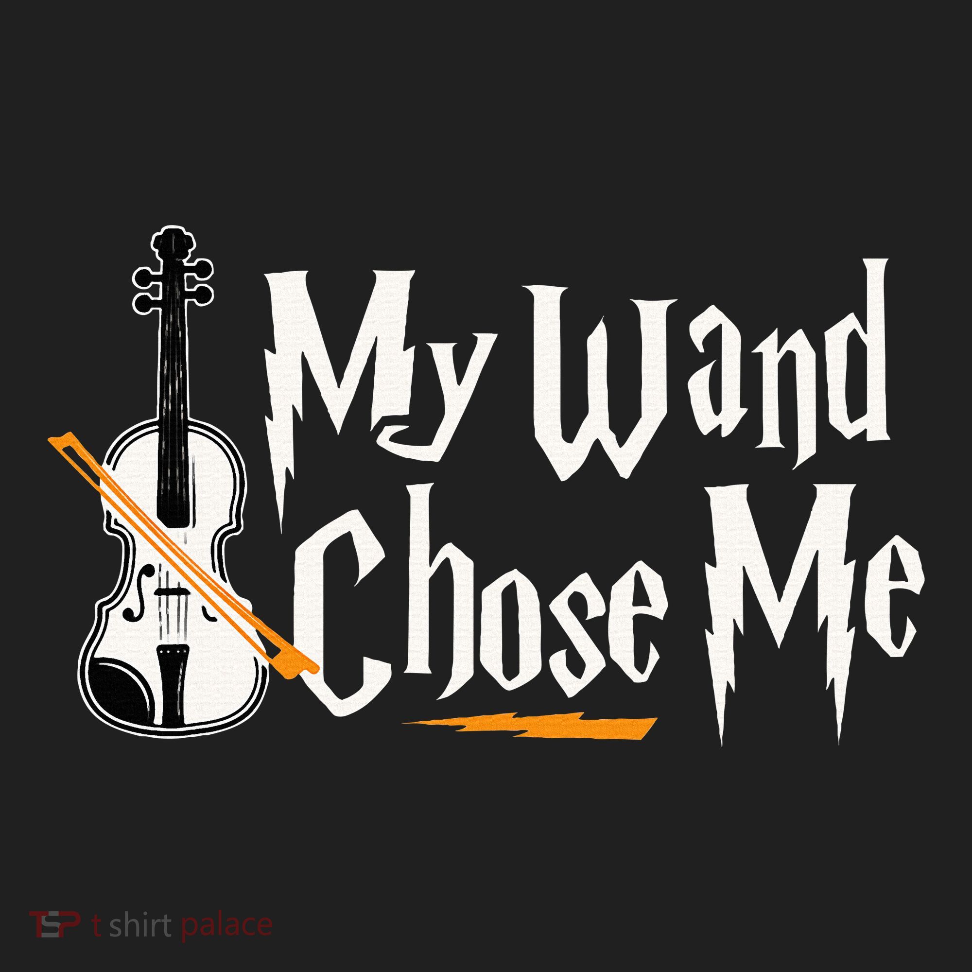 My Wand Chose Me Violin Player Violinist Music Women's Sweatshirt