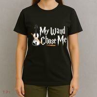 My Wand Chose Me Violin Player Violinist Music T-Shirt thumb 4