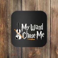 My Wand Chose Me Violin Player Violinist Music Coaster thumb 0