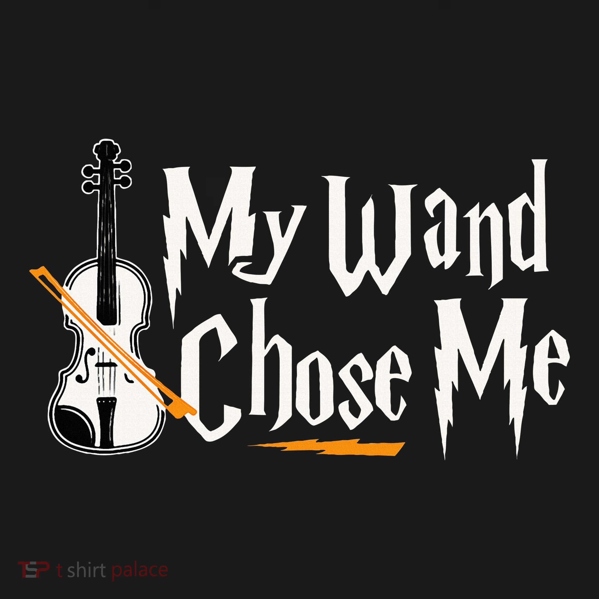 My Wand Chose Me Violin Player Violinist Music Baby Bodysuit
