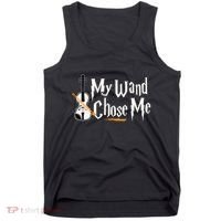 My Wand Chose Me Violin Player Violinist Music Tank Top thumb 0