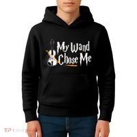 My Wand Chose Me Violin Player Violinist Music Kids Hoodie thumb 4