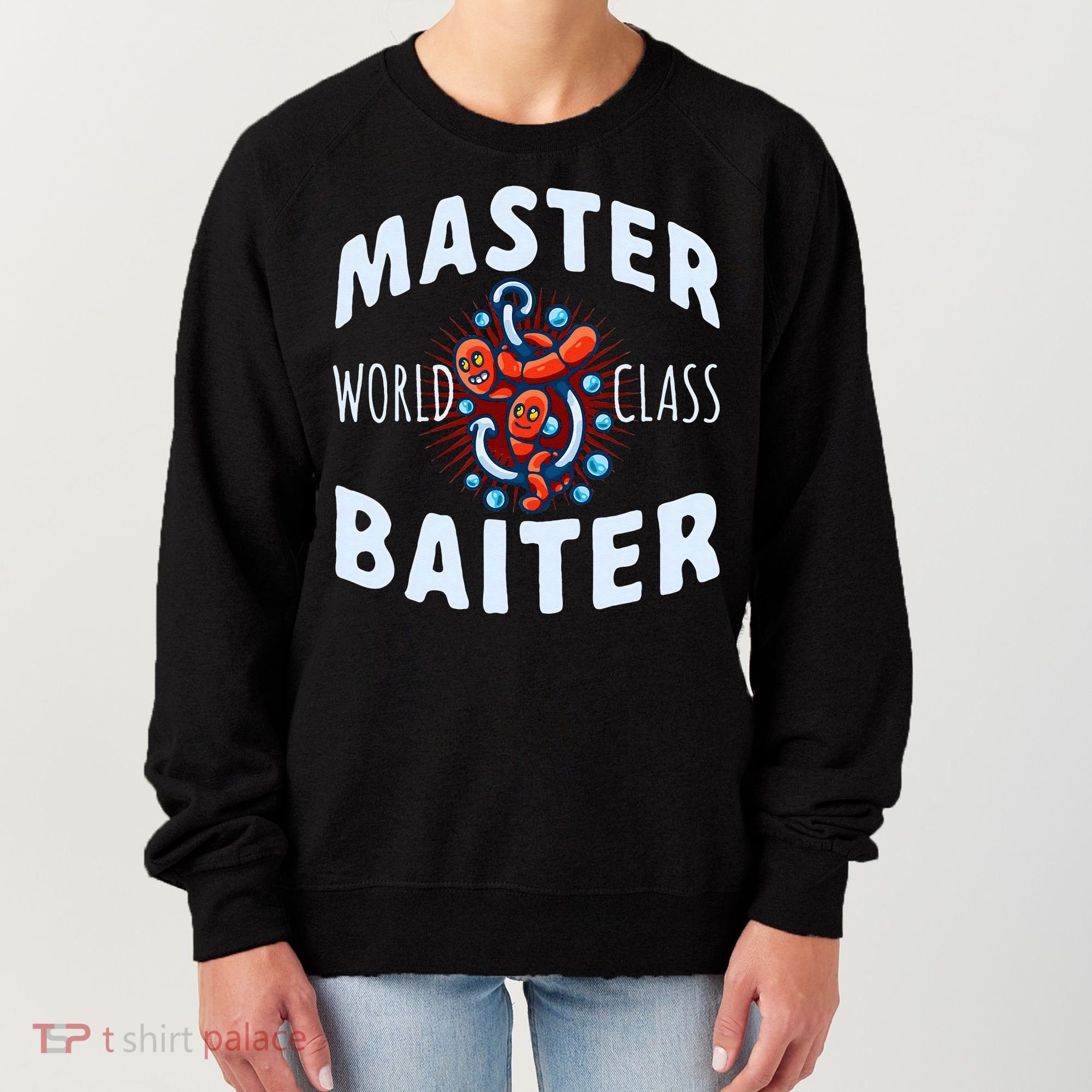 Master World Class Baiter Fishing Reel Fish Women's Sweatshirt