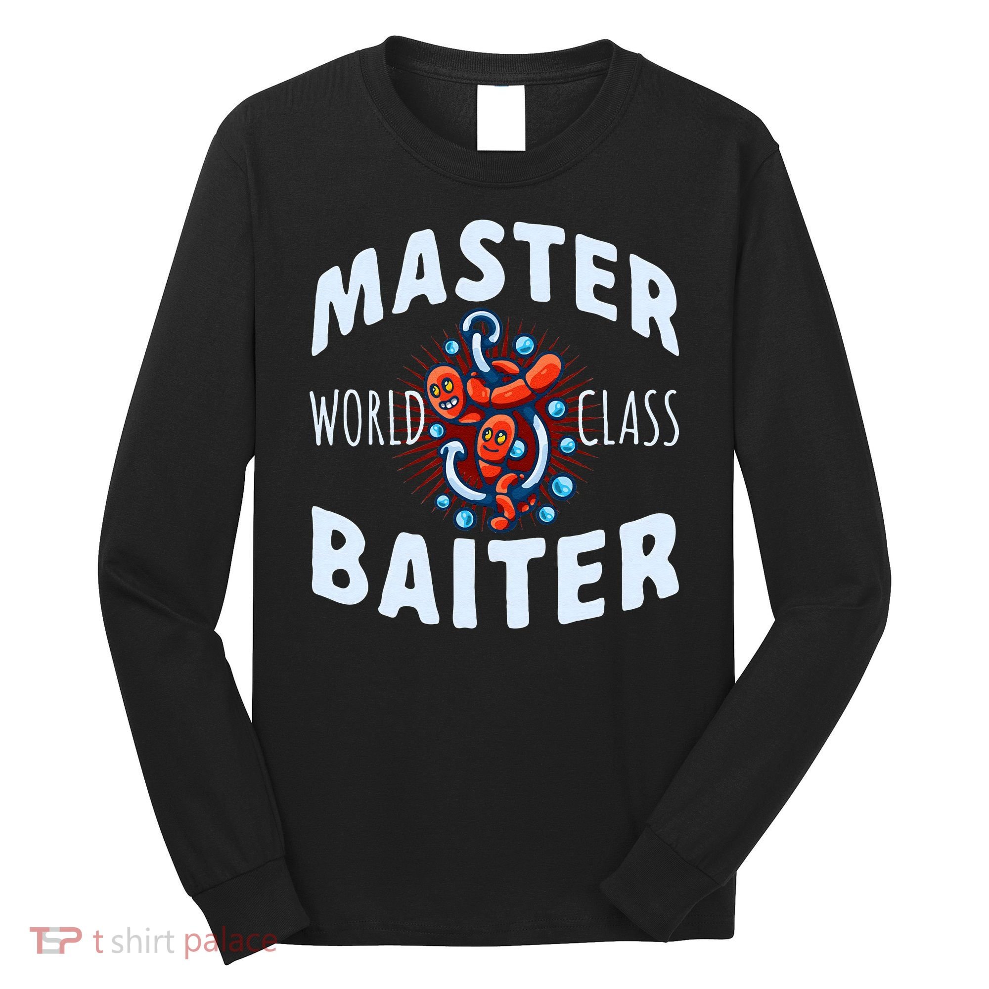 Master World Class Baiter Fishing Reel Fish Long Sleeve Shirt