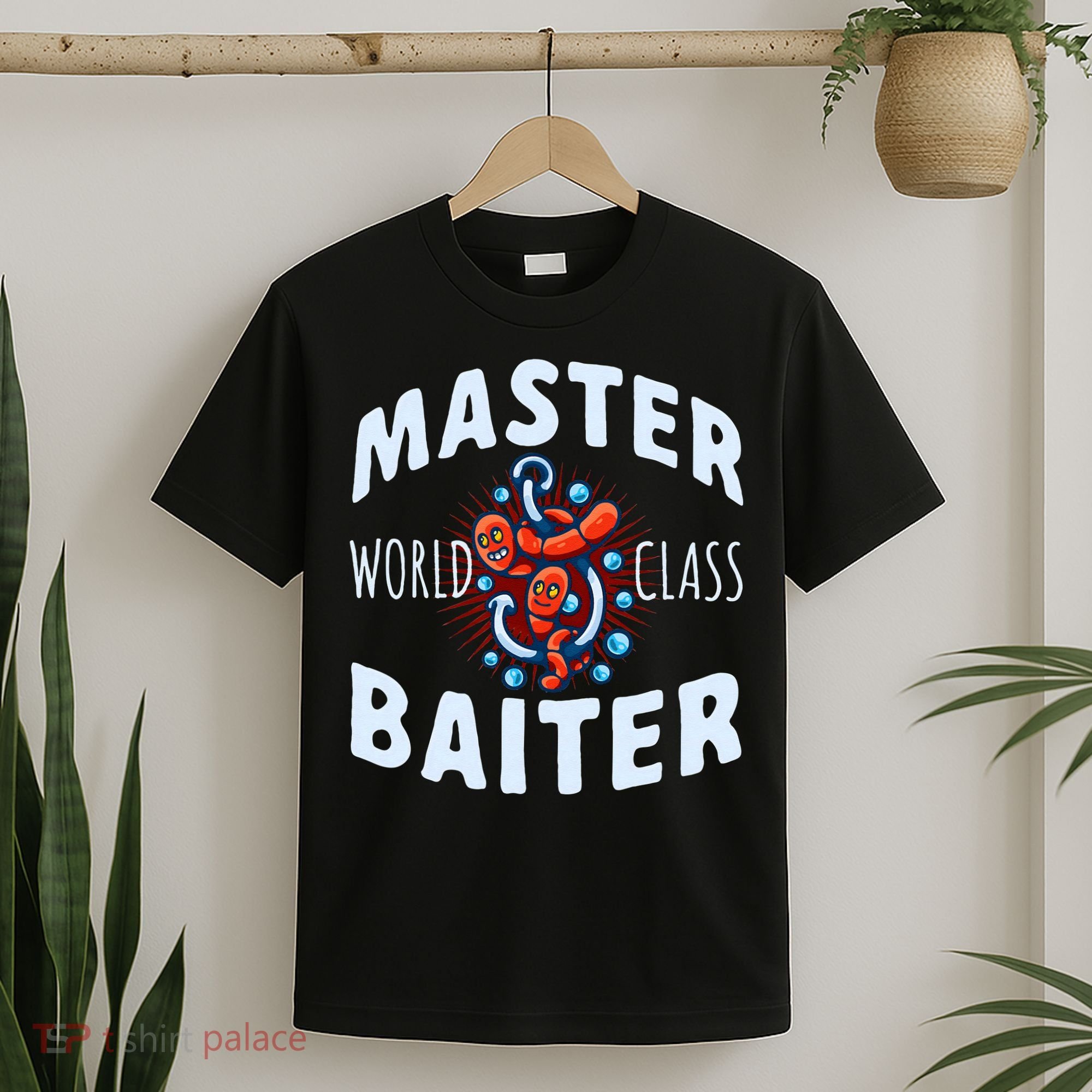 Master World Class Baiter Fishing Reel Fish T-Shirt