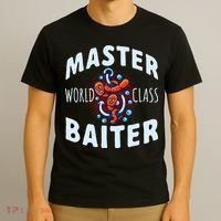 Master World Class Baiter Fishing Reel Fish T-Shirt thumb 3