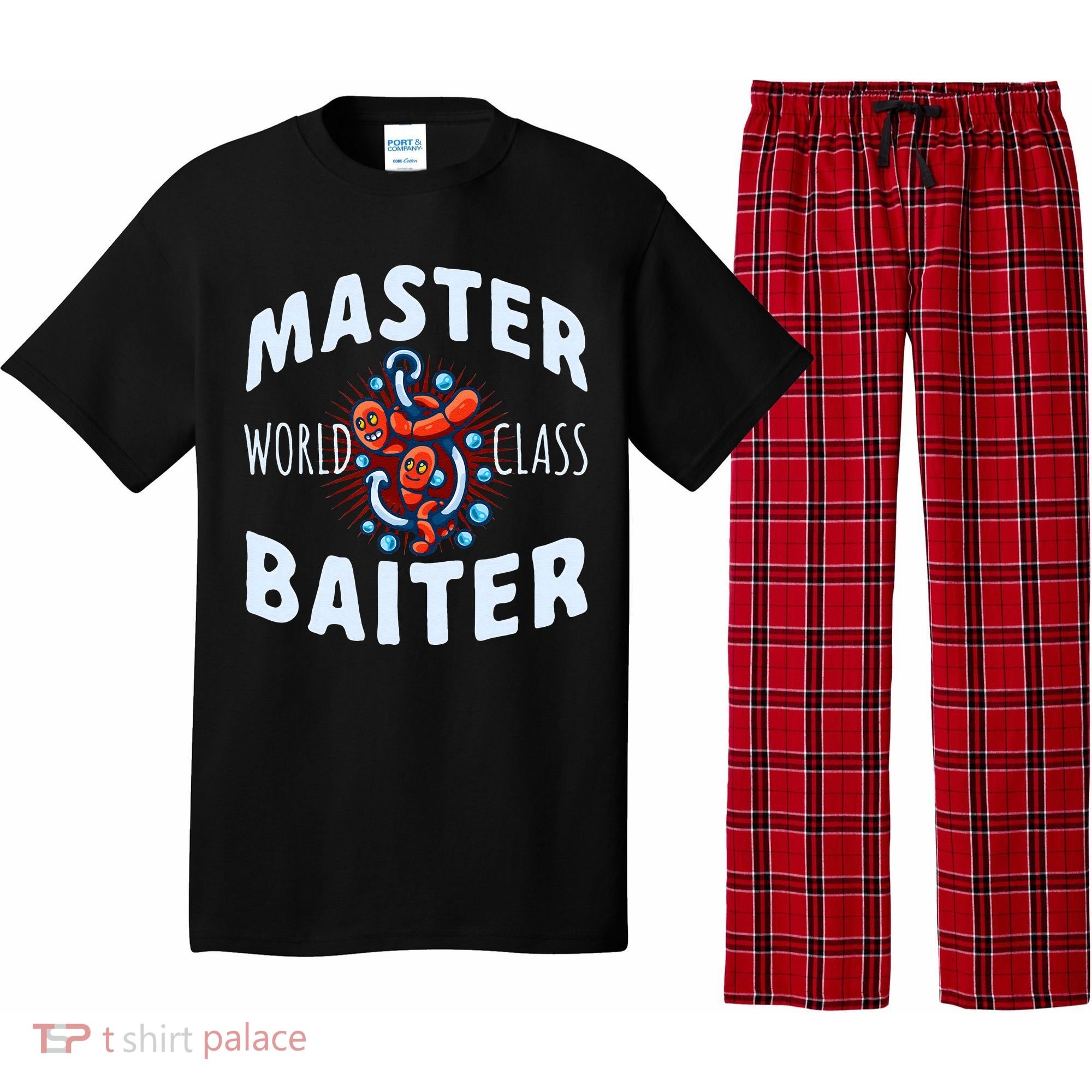 Master World Class Baiter Fishing Reel Fish Pajama Set