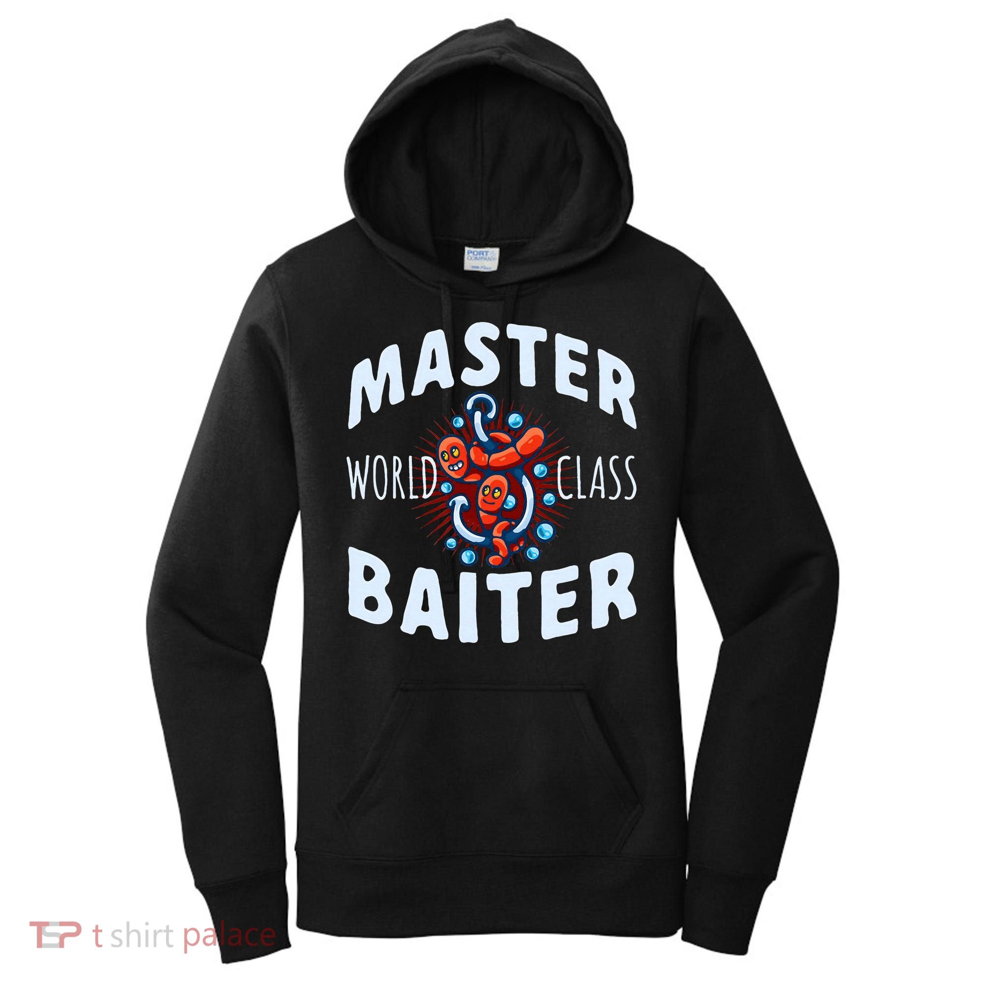 Master World Class Baiter Fishing Reel Fish Women's Hoodie