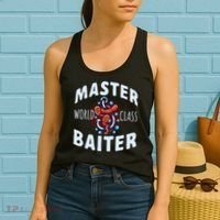 Master World Class Baiter Fishing Reel Fish Women's Tank Top thumb 2