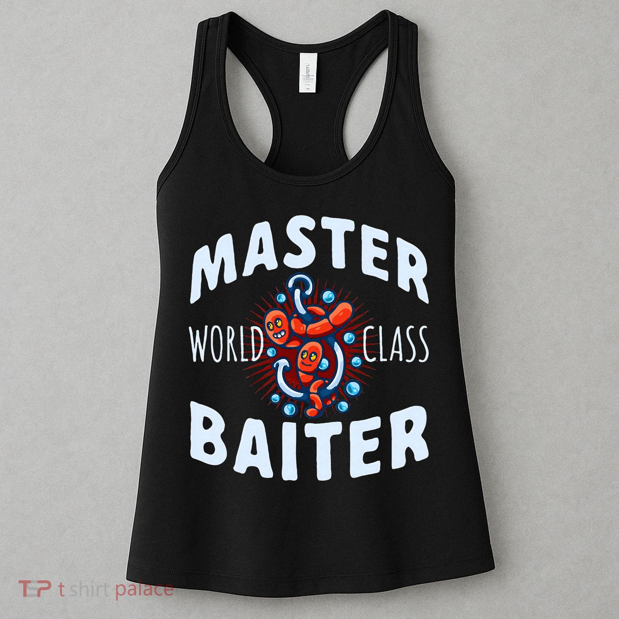 Master World Class Baiter Fishing Reel Fish Women's Tank Top