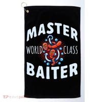 Master World Class Baiter Fishing Reel Fish Golf Towel thumb 0