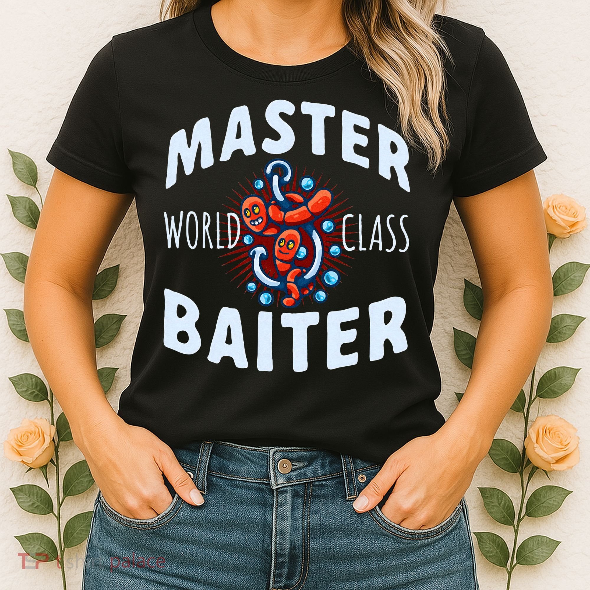 Master World Class Baiter Fishing Reel Fish Women's T-Shirt