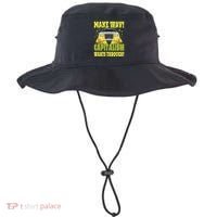 Make Way Capitalism Wants Through Bucket Hat thumb 0