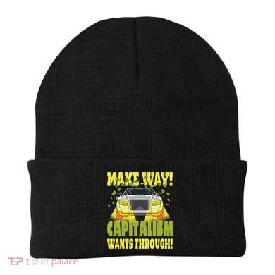 Make Way Capitalism Wants Through Beanie