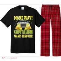 Make Way Capitalism Wants Through Pajama Set thumb 0