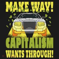 Make Way Capitalism Wants Through Pajama Set thumb 2