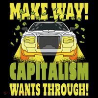 Make Way Capitalism Wants Through Women's Hoodie thumb 2
