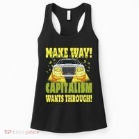 Make Way Capitalism Wants Through Women's Tank Top thumb 0