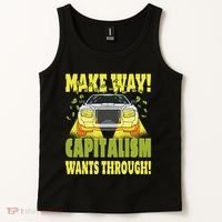 Make Way Capitalism Wants Through Tank Top thumb 2