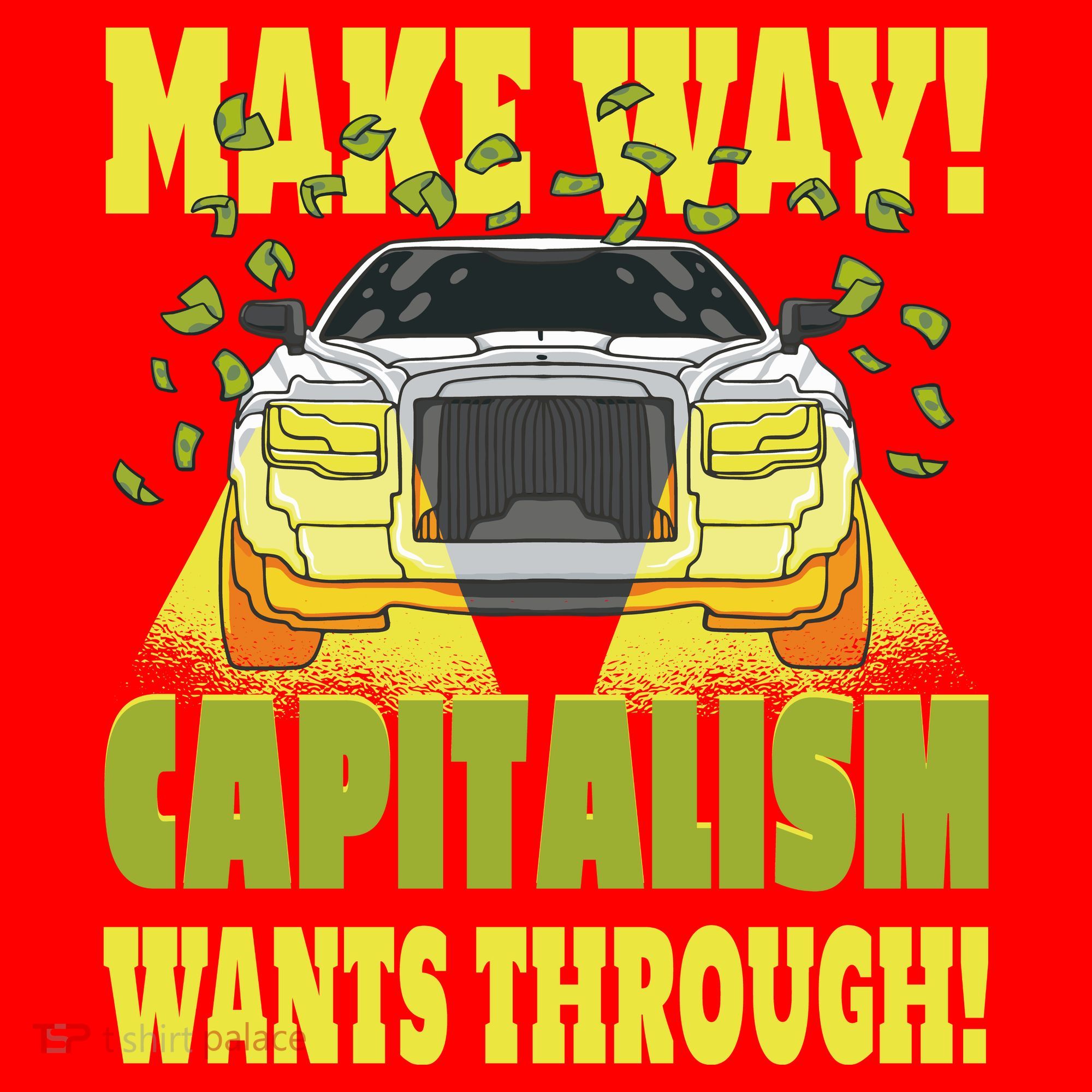 Make Way Capitalism Wants Through Santa Hat