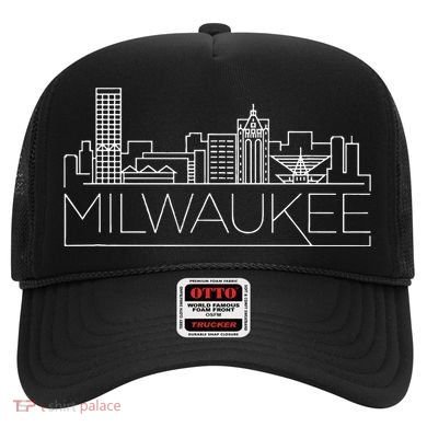 Milwaukee Wisconsin City Skyline Hat