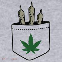 Marijuana Weed Cannabis Leaf Joint Women's Sweatshirt thumb 2