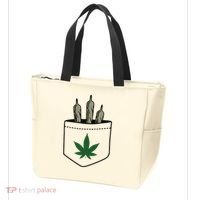 Marijuana Weed Cannabis Leaf Joint Tote Bag thumb 3