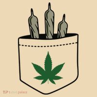 Marijuana Weed Cannabis Leaf Joint Tote Bag thumb 4
