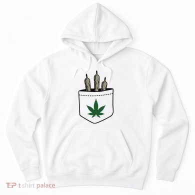 Marijuana Weed Cannabis Leaf Joint Hoodie