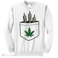Marijuana Weed Cannabis Leaf Joint Sweatshirt thumb 0
