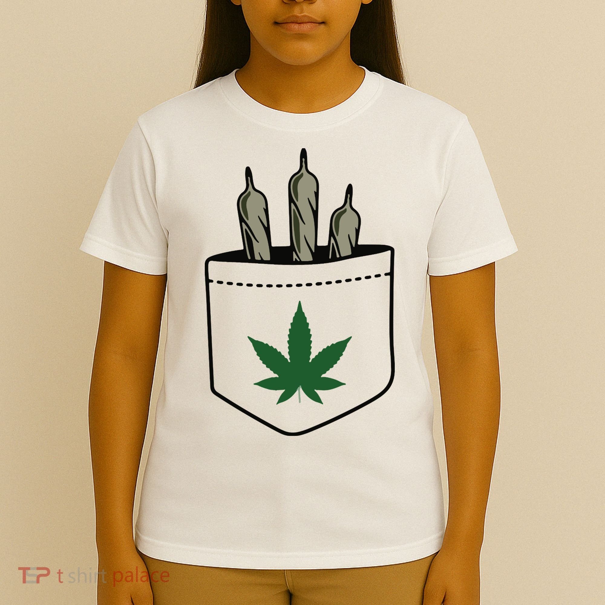 Marijuana Weed Cannabis Leaf Joint T-Shirt