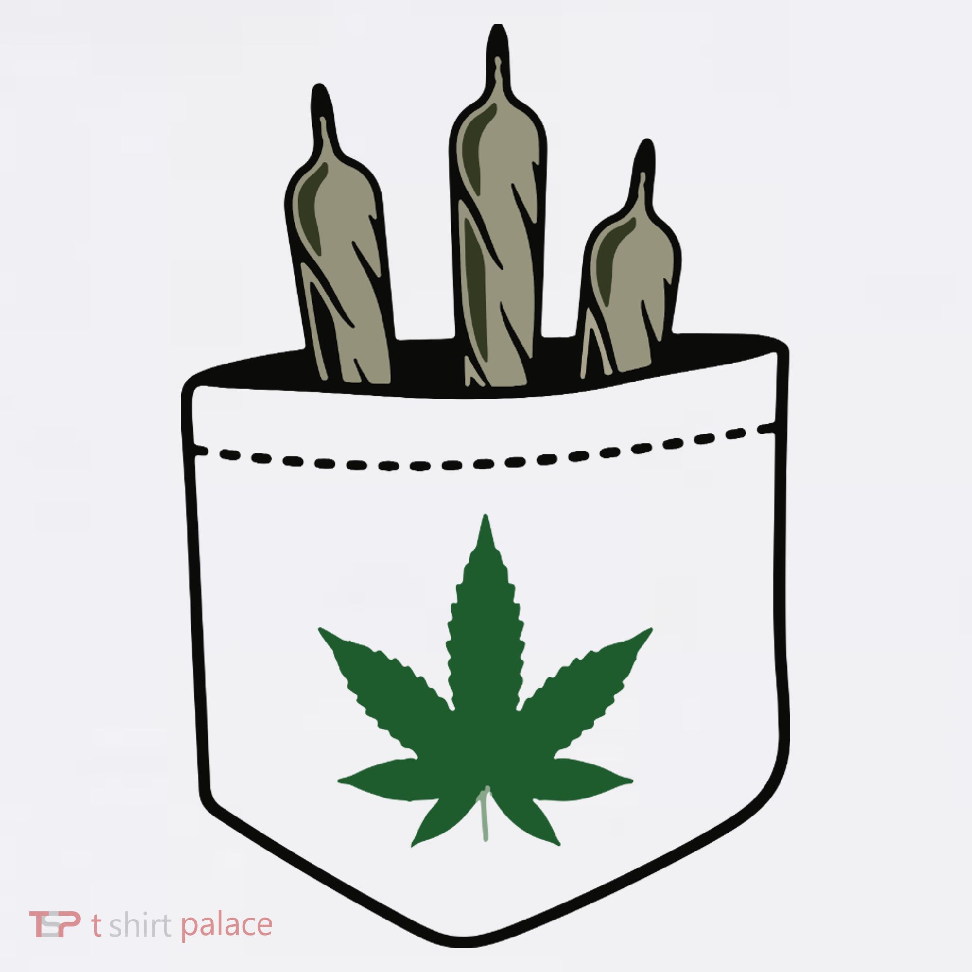 Marijuana Weed Cannabis Leaf Joint Tumbler