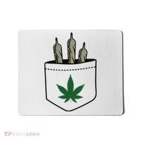 Marijuana Weed Cannabis Leaf Joint Mousepad thumb 0