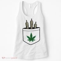 Marijuana Weed Cannabis Leaf Joint Women's Tank Top thumb 0